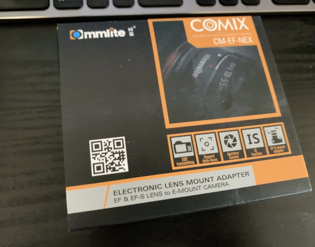 本日のガジェット 「Commlite レンズマウントアダプター CM-EF-NEX B」（キヤノンEF-S⇒ソニーEマウント）→結局、返品。。 |  The Riddle ver.3.0